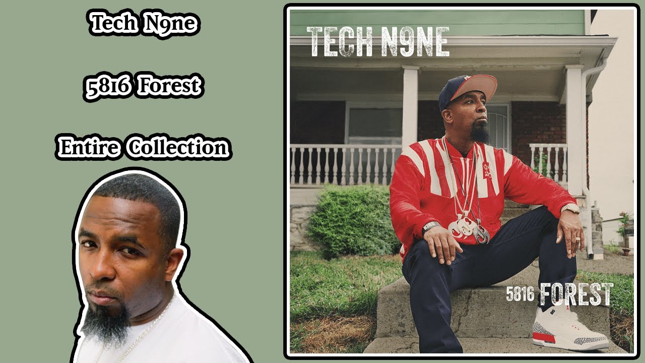 Tech N9ne - 5816 Forest - Entire Collection (Vinyl, CD, Shirt)