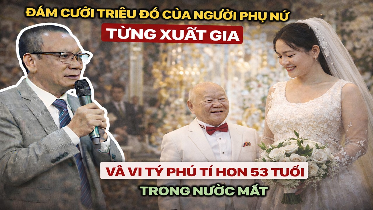 Tâm Sự Văn Sâm | Đám Cưới Triệu Đô Của Người Phụ Nữ Từng Xuất Gia Và Vị Tỷ Phú Tí Hon 53 Tuổi