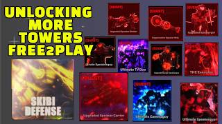 Noob to Pro Part 3   Unlocking Every Quest Tower in Skibi Tower Defense