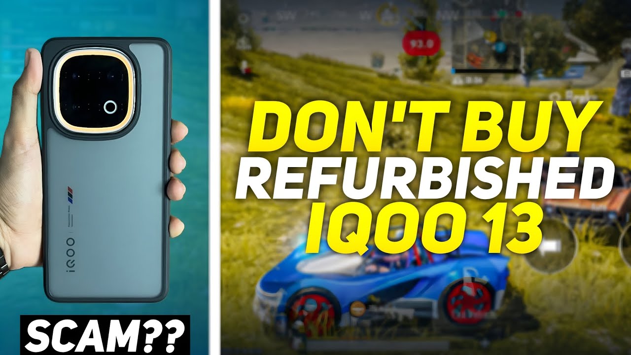 IQOO 13 REFURBISHED Review 🔥 120 fps bgmi test | Best Gaming Phone ...