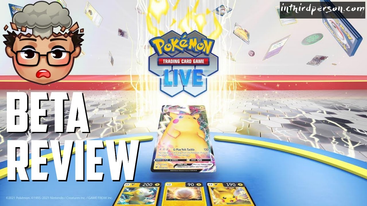 Reviewing the Pokemon Trading Card Game Live Beta! Reviewing the Pokemon Trading Card Game Live Beta!