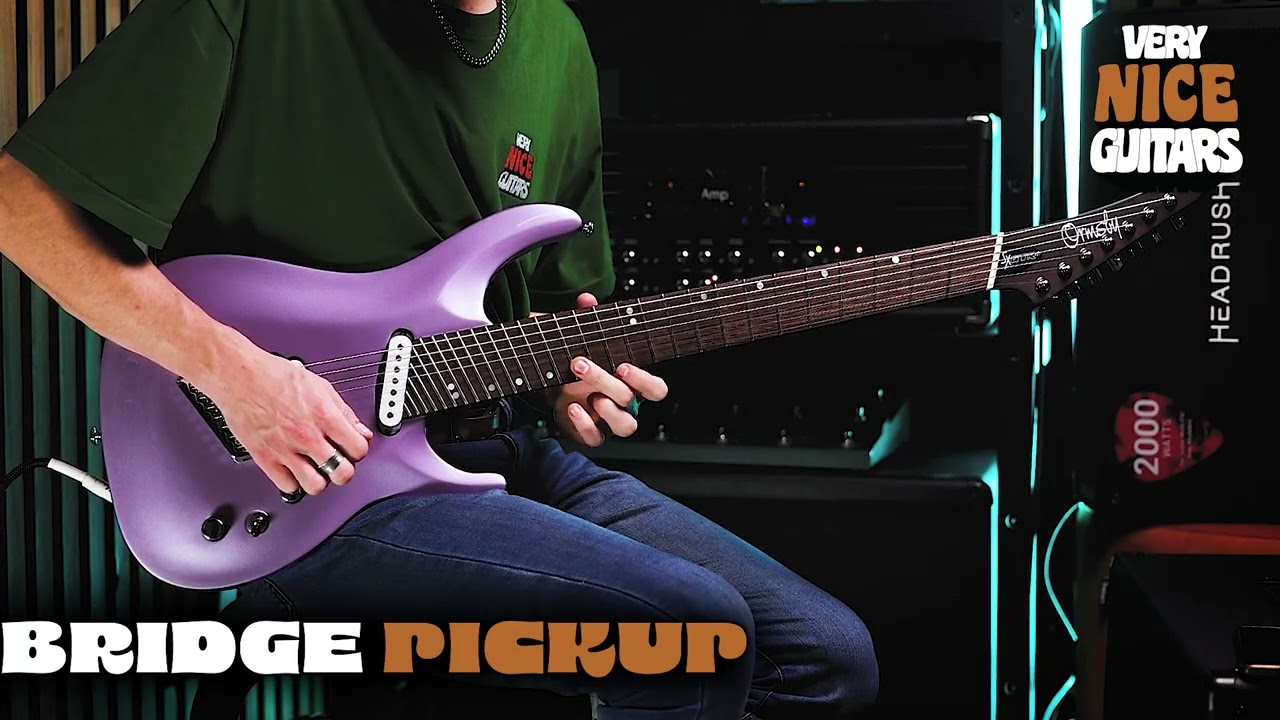 Ormsby SX Carved Top 7 GTR – Lavender – Very Nice Guitars