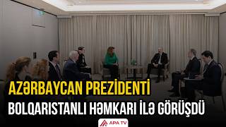 İlham Əliyev Münxendə Bolqarıstan Prezidenti Ilə Görüşdü Apa Tv