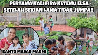 FIRA MET ELSA FOR THE FIRST TIME AFTER NOT SEEING HER FOR A LONG TIME‼️HELP MAKMI COOK TODAY‼️