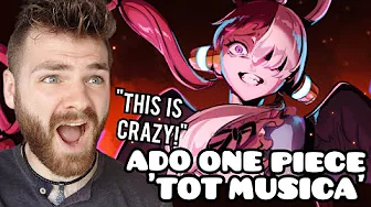 First Time Reacting to ONE PIECE FILM RED | ADO "Tot Musica" | Non Anime Fan! First Time Reacting to ONE PIECE FILM RED | ADO "Tot Musica" | Non Anime Fan!