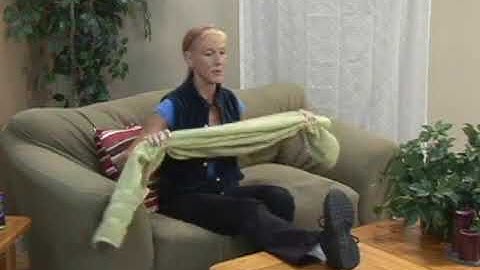 Towel Exercises: Hamstring Stretch