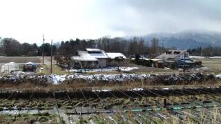 早春賦歌碑公園（長野県安曇野市）