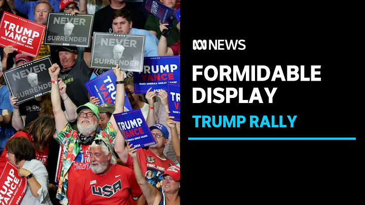 Trump speaks at first rally since attempted assassination | ABC News