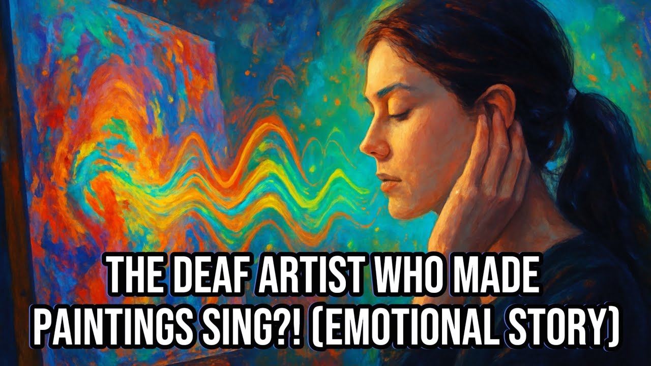Глухой художник, который заставил картины петь?! (Трогательная история)
