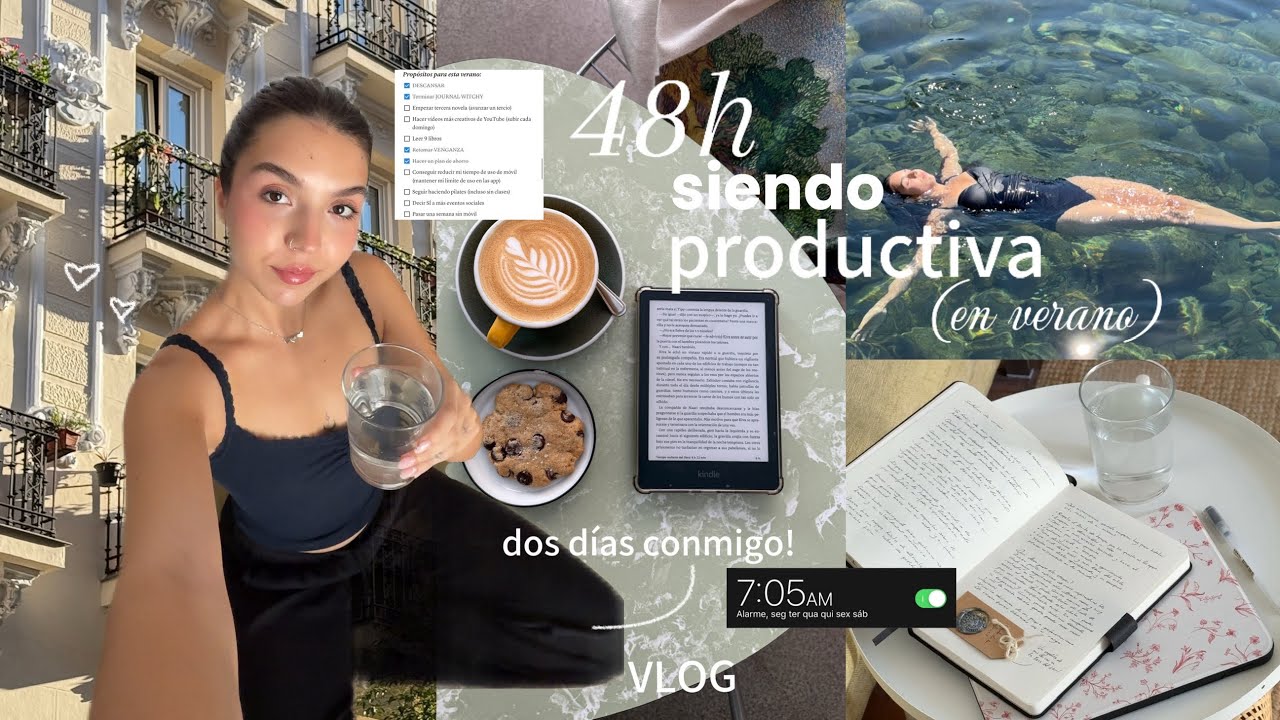 48h siendo PRODUCTIVA en VERANO 🏔️🗒️🎧