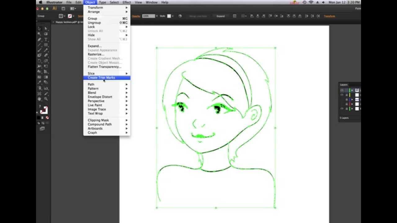 How to use Live Paint Bucket Tool Adobe Illustrator without messing up