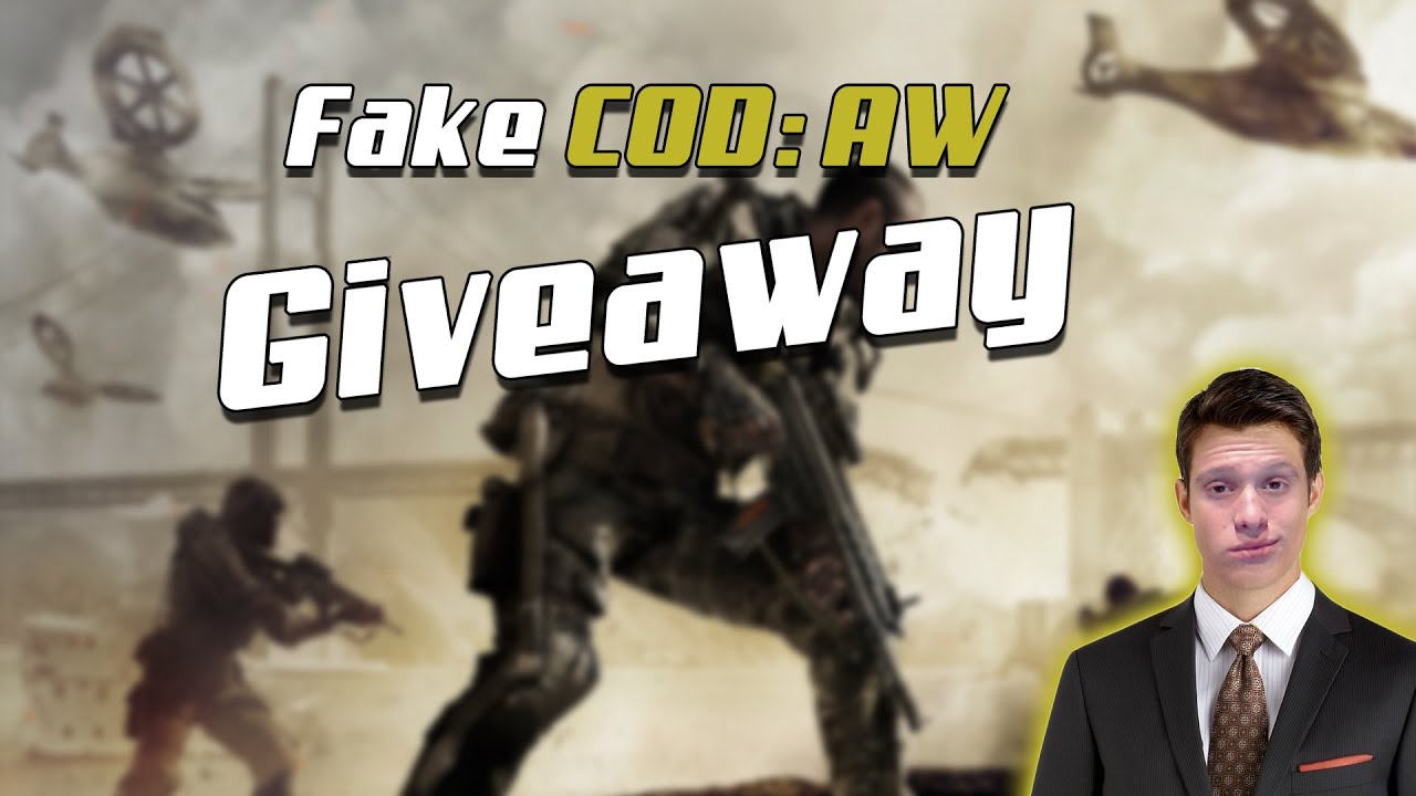 Giving away FAKE! Advanced Warfare Keys TROLL!