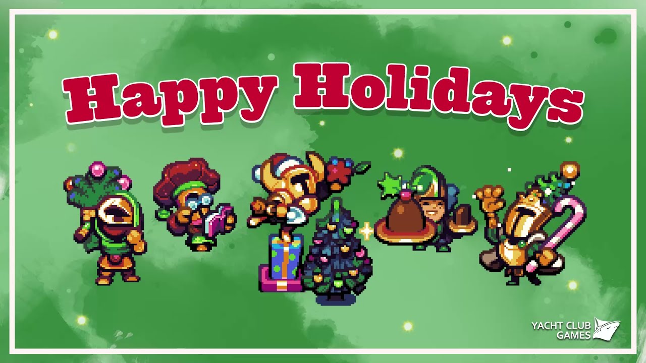 Happy Holidays from the Yacht Club Games crew! - YouTube