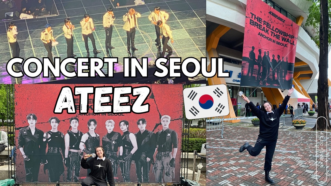 ATEEZ ソンファ サノク ミペン ミニペンミ I met a K-Pop Idol at an ATEEZ Concert in SEOUL! - YouTube