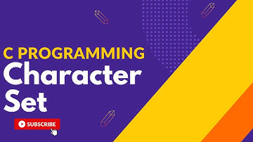 Characters set in C Language || C Programming