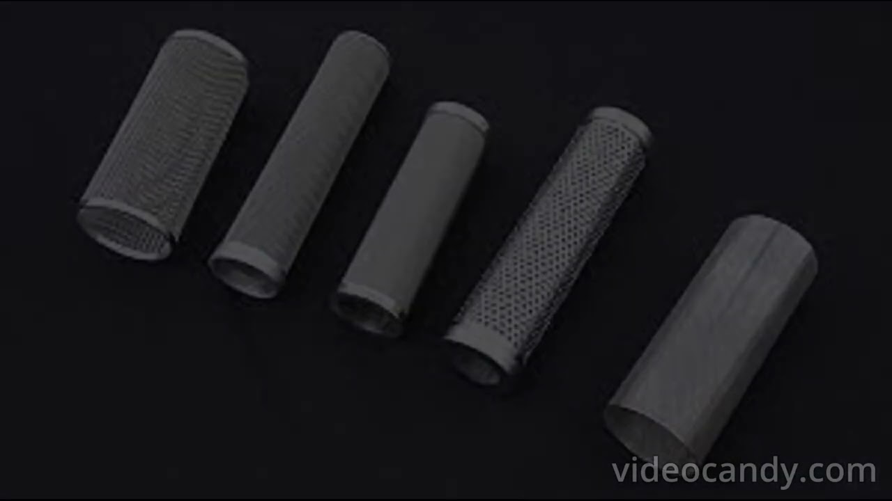 304 SS Mesh Filter Cylindrical Wire Mesh Screen Various Size