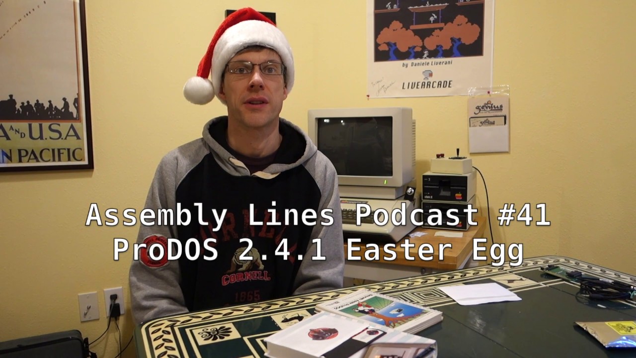 Assembly Lines #41: ProDOS 2.4.1 Easter Egg