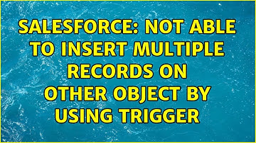Salesforce: Not able to insert multiple records on other object by using trigger