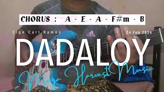 Mega Harvest Music - Dadaloy | Guitar Cover with CHORDS