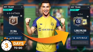 Can You Reach 120 OVR in 3 DAYS ONLY?! | F2P JOURNEY EP. 1 | New F2P Account in Fifa Mobile 23