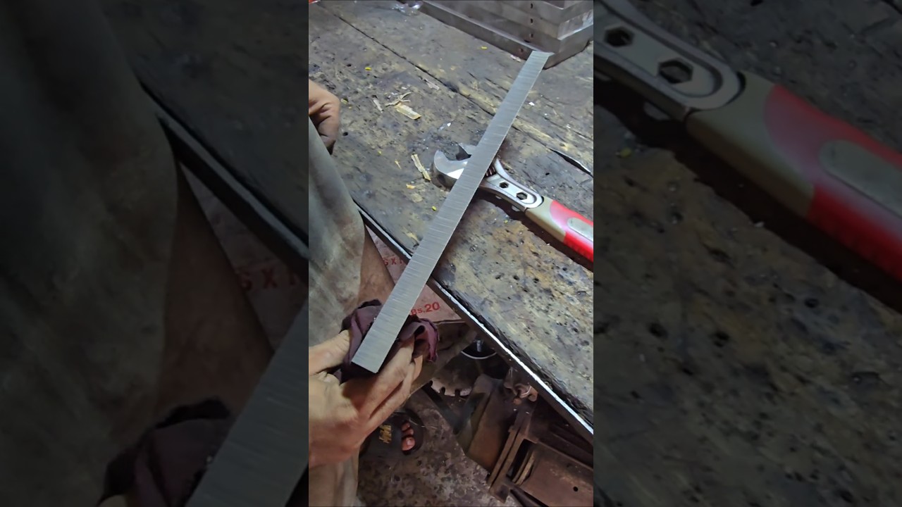 Paper Cutter Blade Sharpening |Grinding Process 