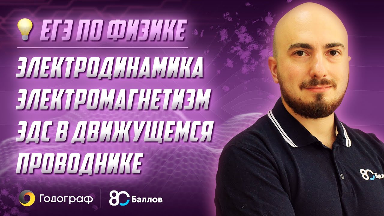 ЕГЭ по Физике 2022. Электродинамика. Электромагнетизм. ЭДС в движущемся проводнике