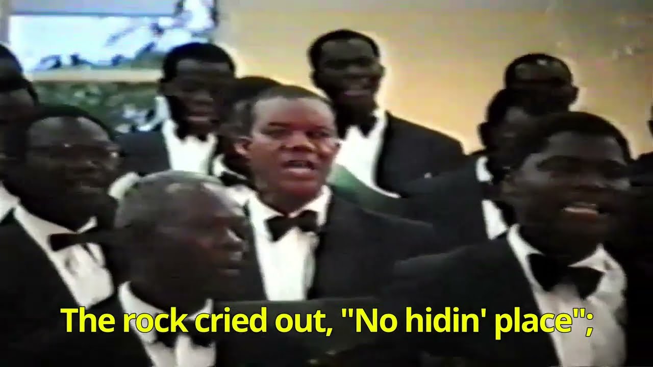 No Hiding Place - Male Choir - Aug 1995 - Samuel Odumosu(Conductor) Ropo Odumosu(Organist)