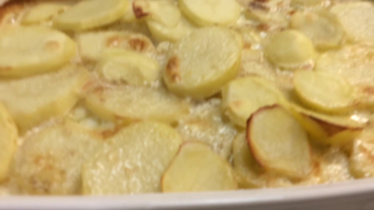 Turkish Potatoes with Cream & Cheese