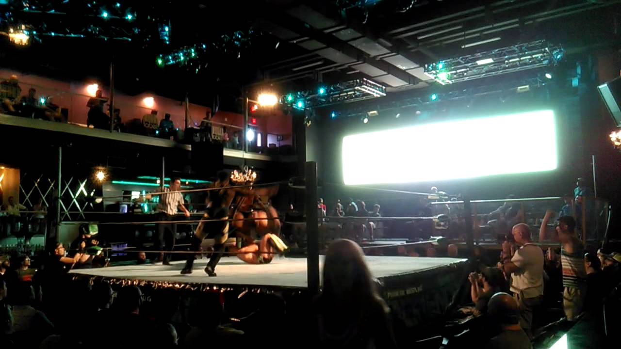 PWX The Bravado Bros vs The Dark Mon & Black Baron