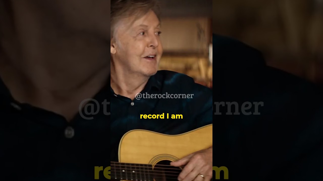 Paul McCartney Tells The Story Behind The Song "Blackbird" 