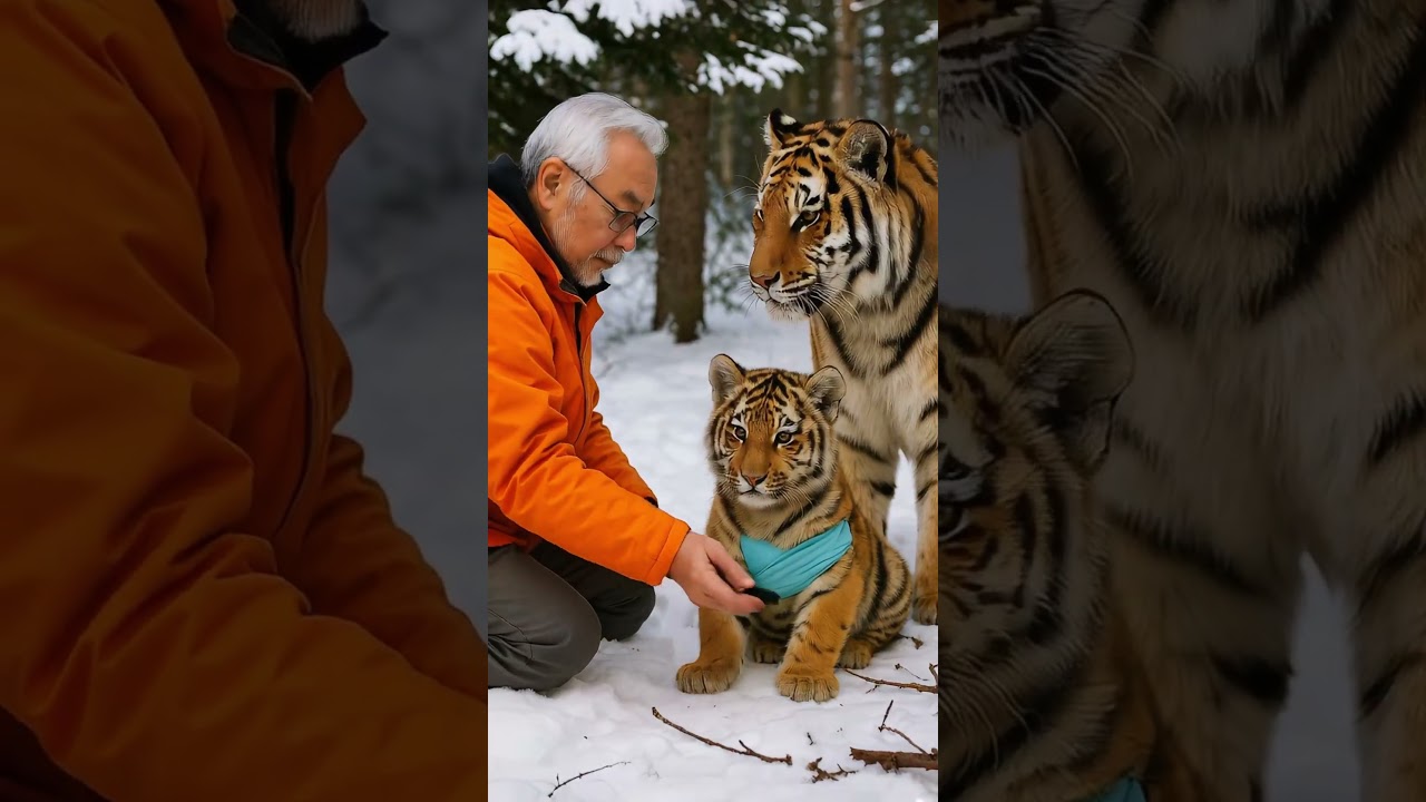 Snow Forest Bond: How a Tiger Mother Fought to Save Her Cub 