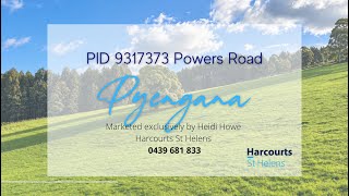 For Sale - PID 9317373 Powers Road, Pyengana