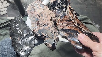 1985 - Part 1/3 - Challenging Obsidian #flintknapping