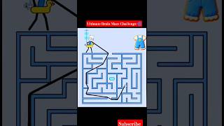 The Hardest Maze on the Internet 🤯 | One Small Mistake and You Lose Instantly!#games #short#trending
