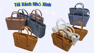 chia sẻ những cách may ghép những công đoạn của những chiếc túi xách nhỏ nhỏ xinh xinh rất đẹp