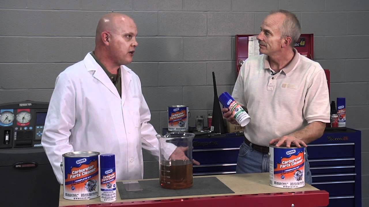 GUNK Carburetor Parts Cleaner YouTube