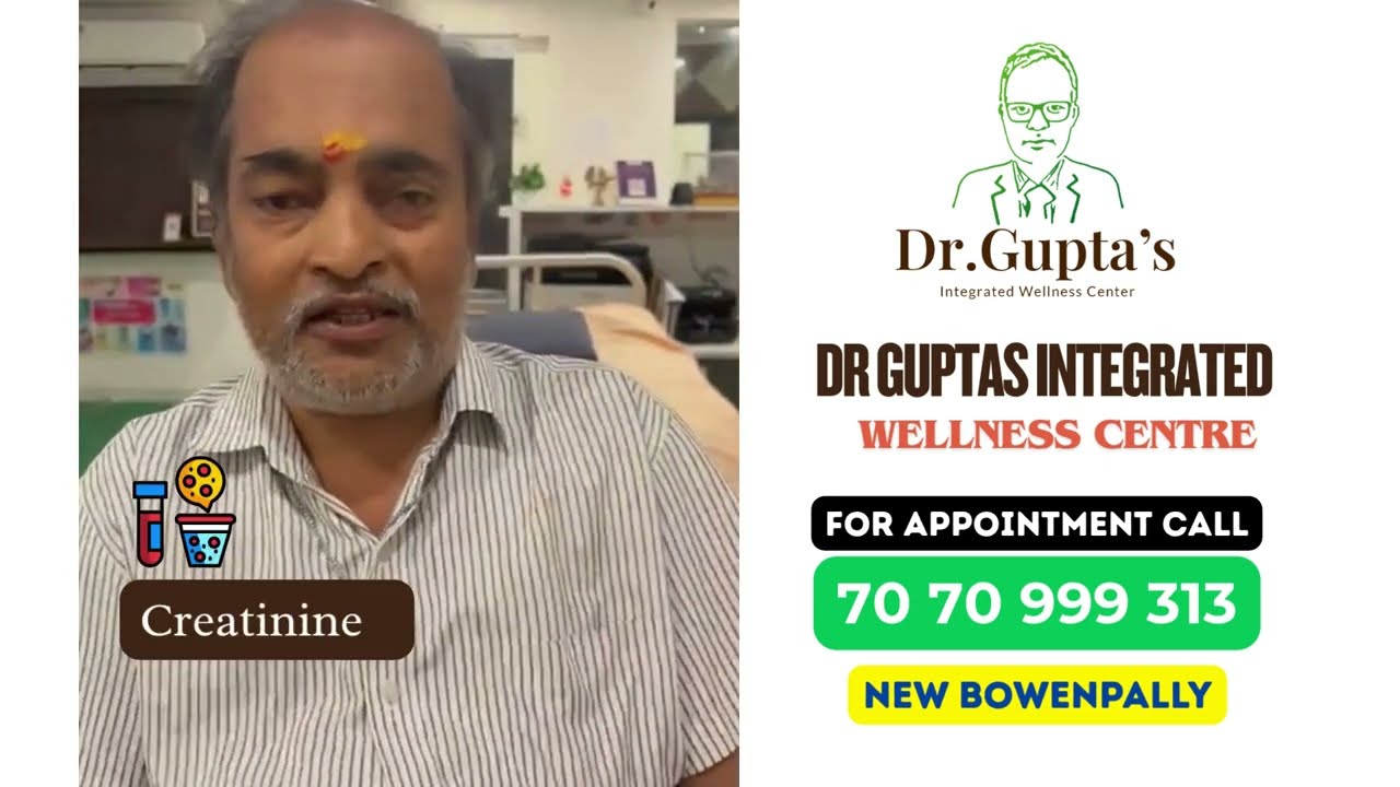 No More Dialysis | Suffering From 10 years | Dr G Srinivas Gupta | Naturopathy | Ayurveda