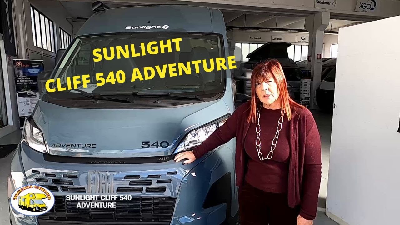SUNLIGHT CLIFF 540 ADVENTURE: il van compattissimo (5,40m) che usi come seconda auto!