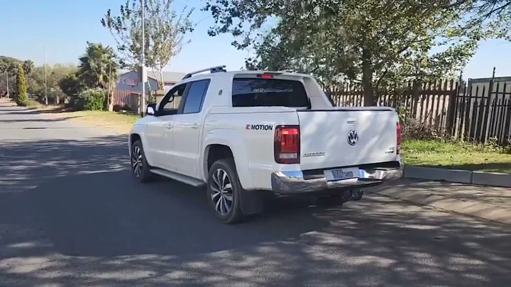 2022 VW Amarok V6 TDi 190kw stage 1 tune and Downpipe exhaust (muffler delete)