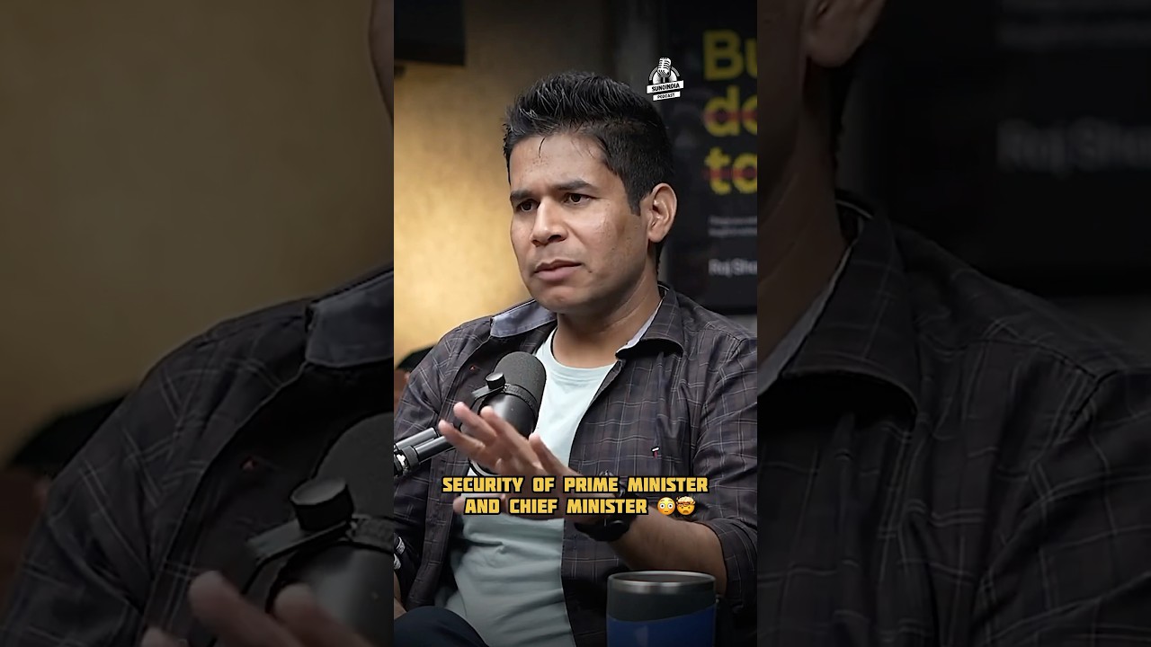 Security of Prime Minister and Chief Minister 😳🤯 