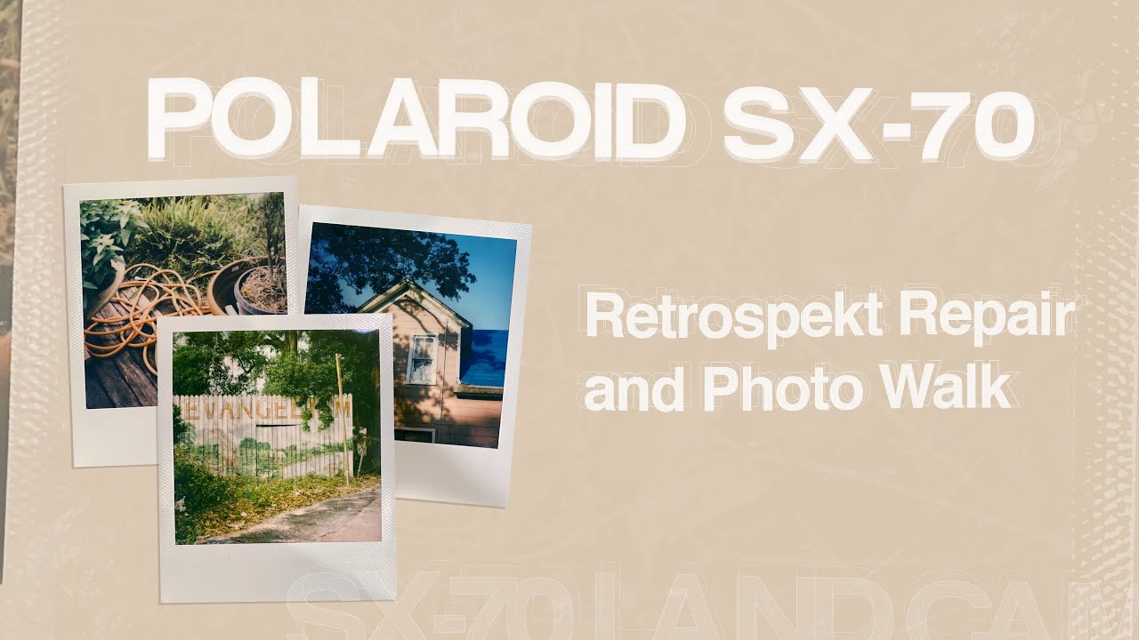 Polaroid SX70 Repair & Refurb by Retrospekt YouTube