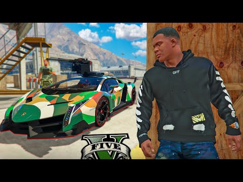 ROBANDO VEHICULOS MILITARES de LUJO en GTA 5 (MODS) - ElChurches