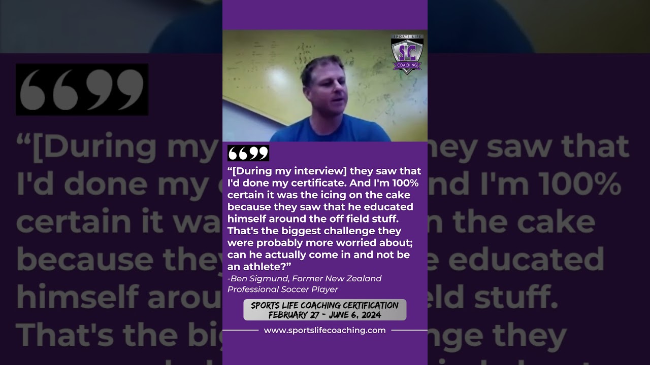 CHAMP10N Sports Life Coaching® Certification