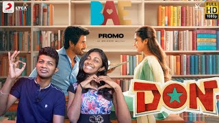 Don Bae Song Promo - Reaction | Sivakarthikeyan | Priyanka Mohan | Anirudh | ODY