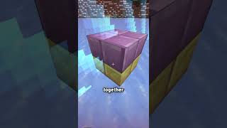 ghost block double Minecraft slab