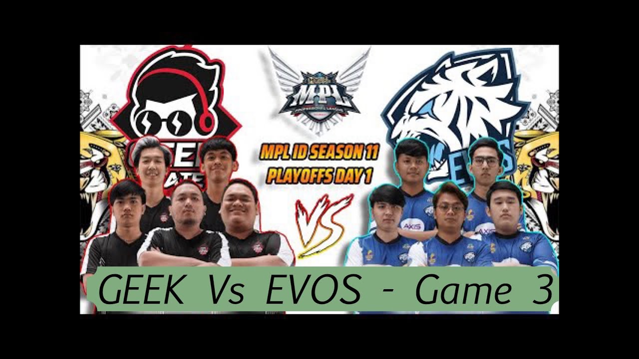 GEEK Vs Evos Game 3 Caster ZyZyy & Blank YouTube
