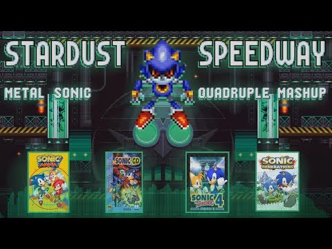 Metal Sonic Stardust Speedway Quadruple Mashup