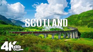 Scotland Nature Relaxing Movie 4K  Peaceful Relaxing Music  Wonderful Nature