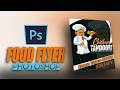 Creative Food Flyer || Photoshop || Brown Snap