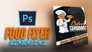 Creative Food Flyer || Photoshop || Brown Snap